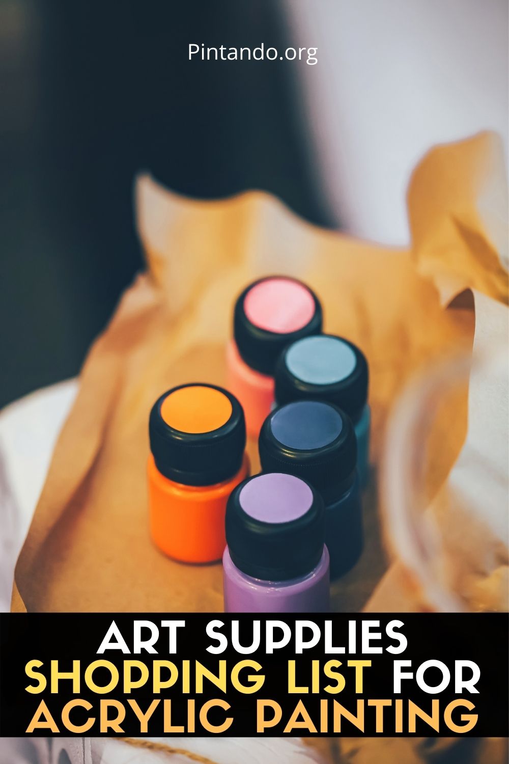 ART SUPPLIES SHOPPING LIST FOR ACRYLIC PAINTING