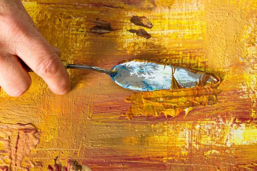 HOW TO DO PALETTE KNIFE PAINTING (3)
