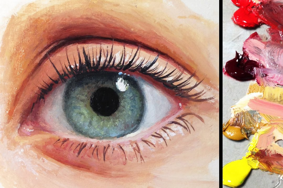 HOW TO PAINT A REALISTIC EYE