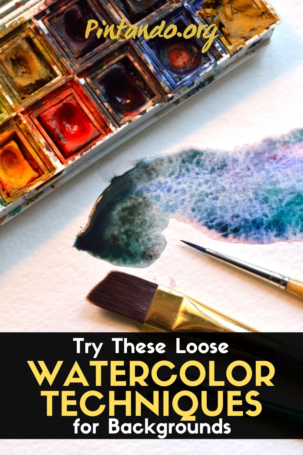 Try These Loose Watercolor Techniques for Backgrounds