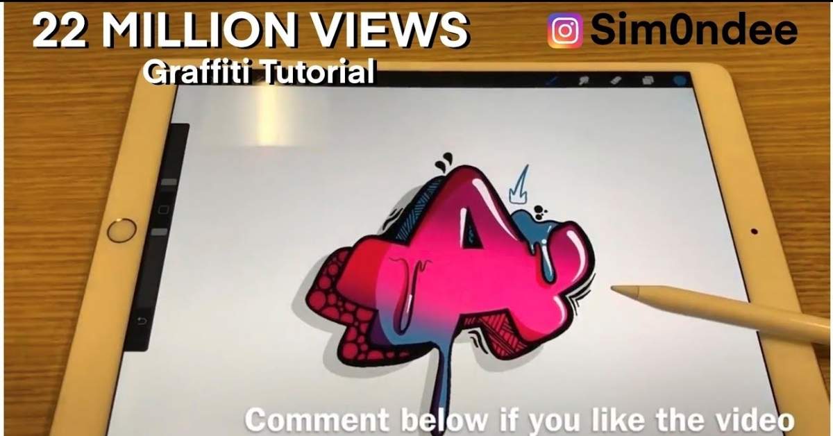 How to Draw Graffiti with Procreate