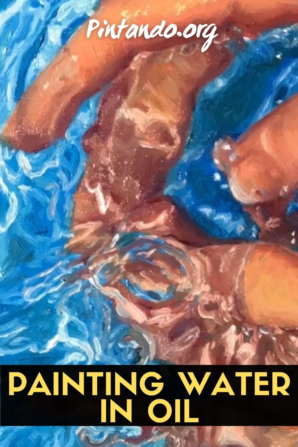 Painting Water in Oil