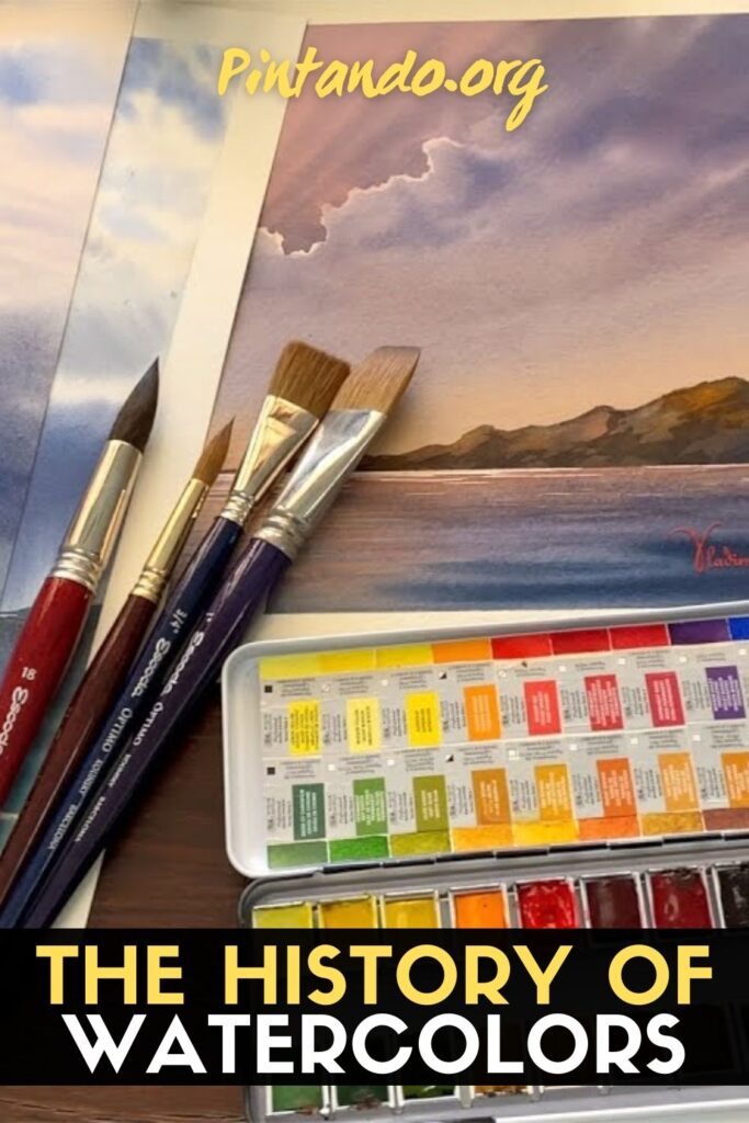 The History of Watercolors - Pintando.org