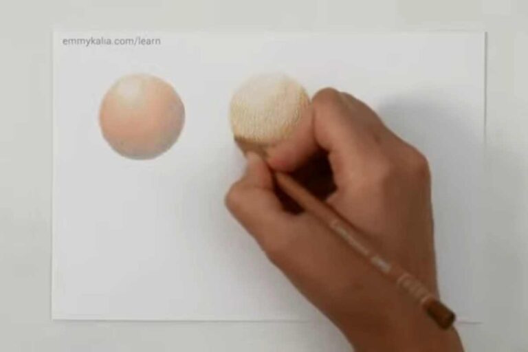 How To Blend and Layer Skin Tones Colored Pencils